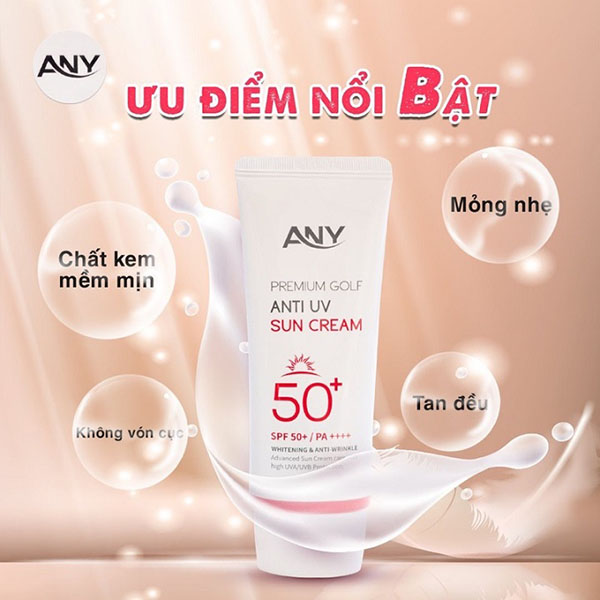 Phân biệt thật giả Kem chống nắng ANY Hàn Quốc bầu dùng được không ?
