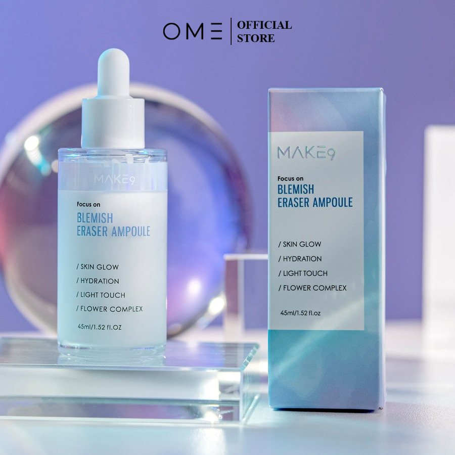 Review make9 Blemish Eraser Ampoule: make9 có phải kem trộn không? make9 lừa đảo