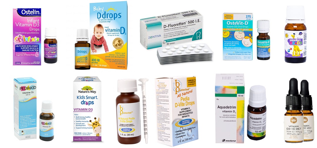 Vitamin D3 nào tốt cho trẻ sơ sinh?