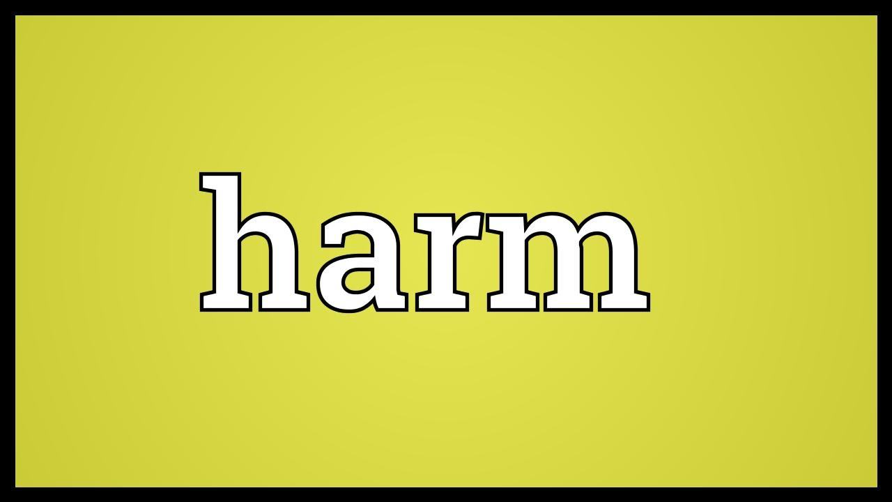 Harm đi với giới từ gì? "harm by" hay "harm to"? 