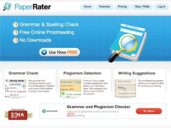 Website Paper Rater