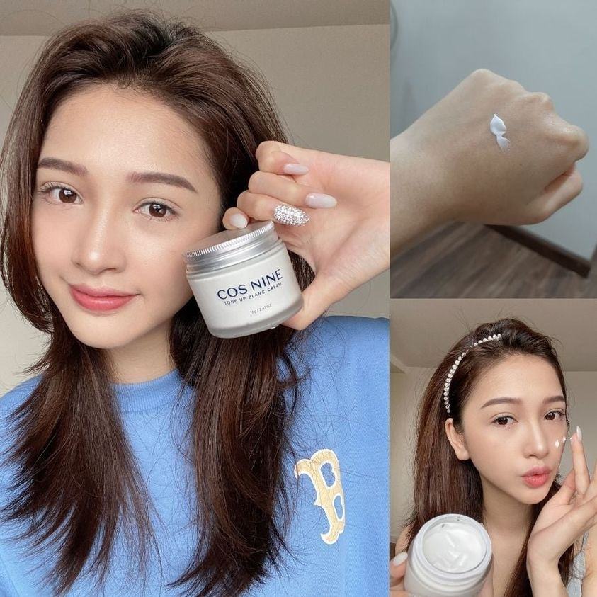 Cos Nine Tone Up Blanc Cream - Cảm nhận sau khi sử dụng