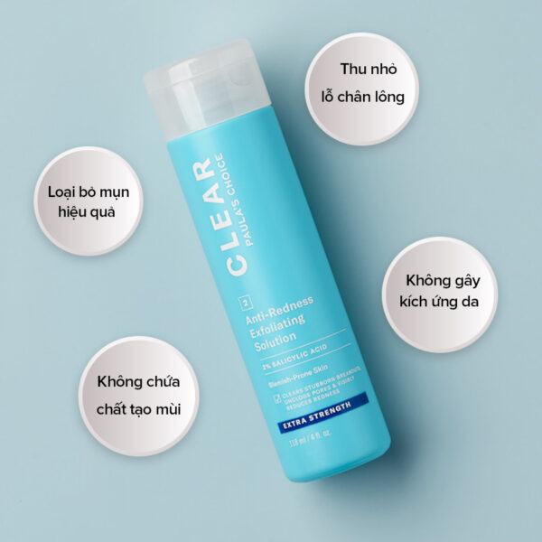 Paula's Choice CLEAR Extra Strength Anti Redness Exfoliating Solution With 2% Salicylic Acid